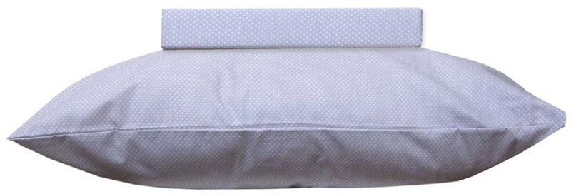 Σεντόνια 951 (Σετ 3τμχ) Grey Viopros Single 160x270cm 100% Βαμβάκι