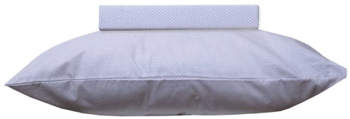 Σεντόνια 951 (Σετ 3τμχ) Grey Viopros Single 160x270cm 100% Βαμβάκι