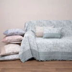 Ριχτάρι 3024 Green Viopros Three-Seater 180x280cm 100% Βαμβάκι