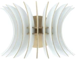 Φωτιστικό Τοίχου - Απλίκα 390FLH2101 28x20x20cm E27 40W White Opviq