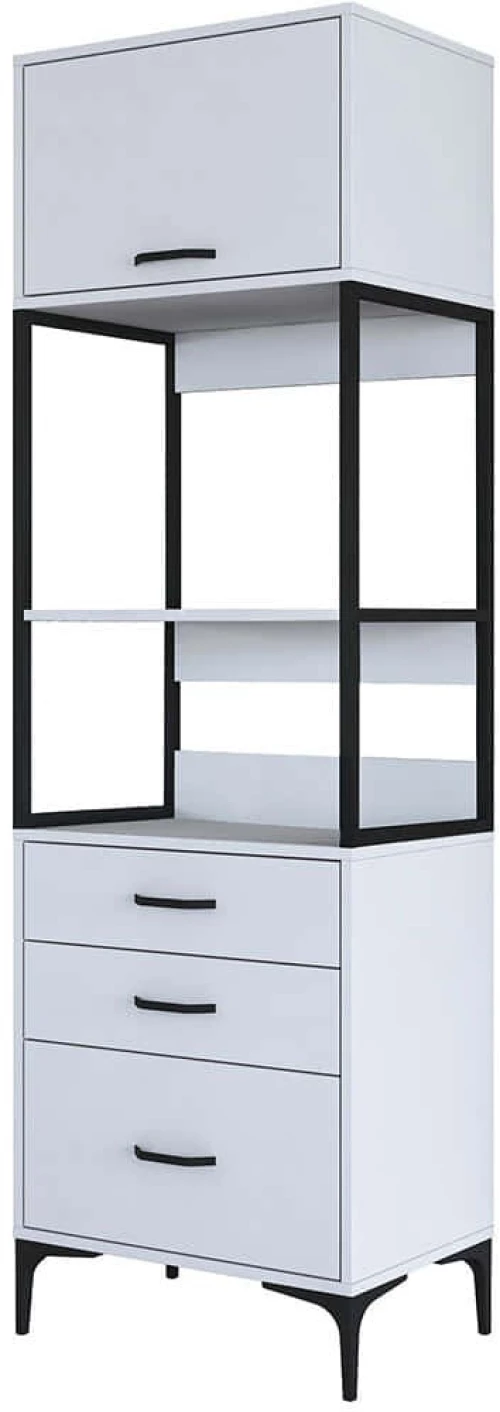 Ραφιέρα Δαπέδου 893RAN4952 60x40x198,6cm White