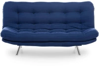 Καναπές - Κρεβάτι Τριθέσιος Misa 859FTN1323 200x105x95cm Navy Blue