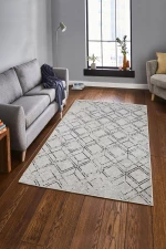 Χαλί W1166 213HFT2612 Grey-Black Conceptum Hypnose 80X150cm