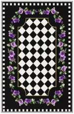 Χαλί Hmnt721 474HFT2804 Black-Multi Conceptum Hypnose 120X180cm