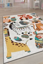 Χαλί Alho Chl 14A 487KRL1449 Grey-Multi Conceptum Hypnose 100x180cm