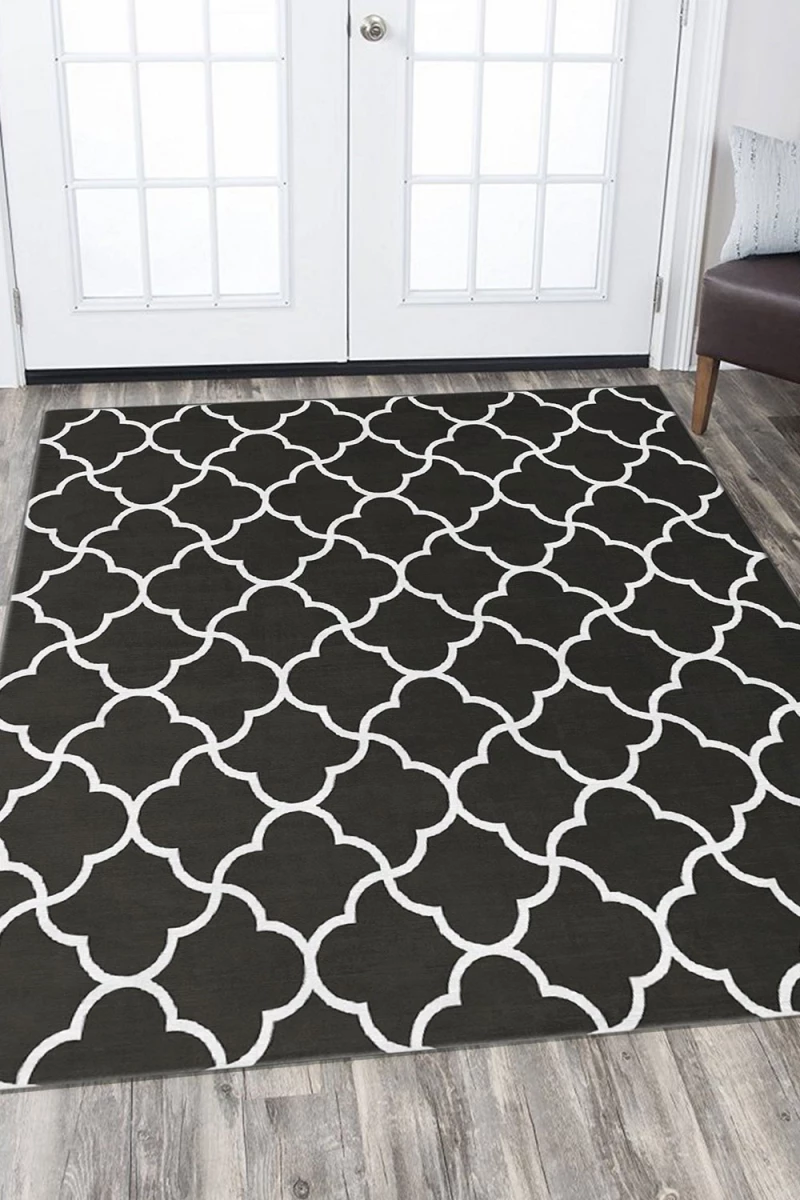 Χαλί Csbrghl-651 487KRL1904 Black-White Conceptum Hypnose 140X220 cm
