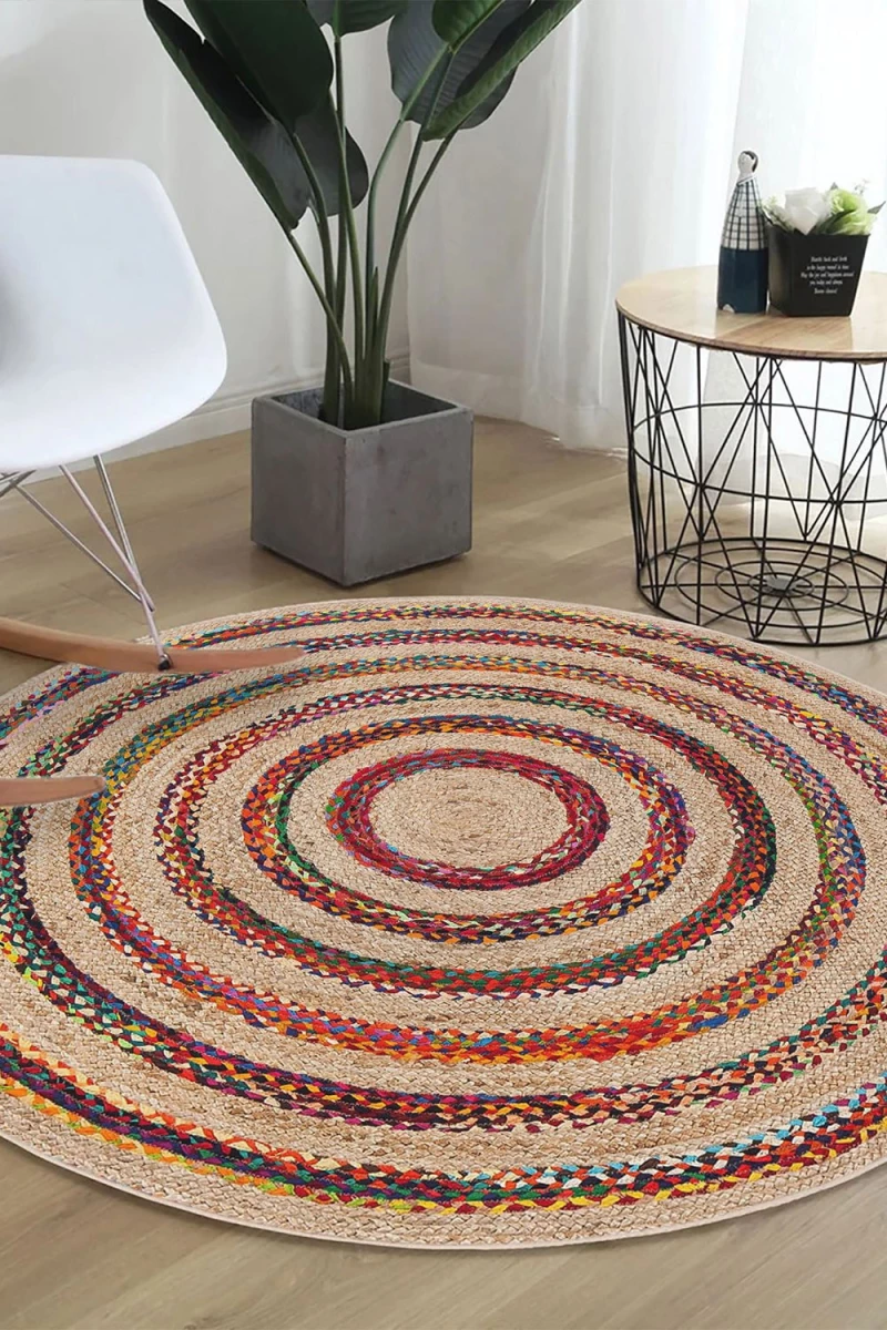 Χαλί Woopamuk496 599HFT5163 Natural-Multi Conceptum Hypnose 160X160 Round