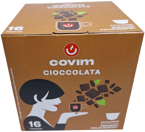Covim Cioccolata Dolce Gusto κάψουλες BOX - 16 τεμ.
