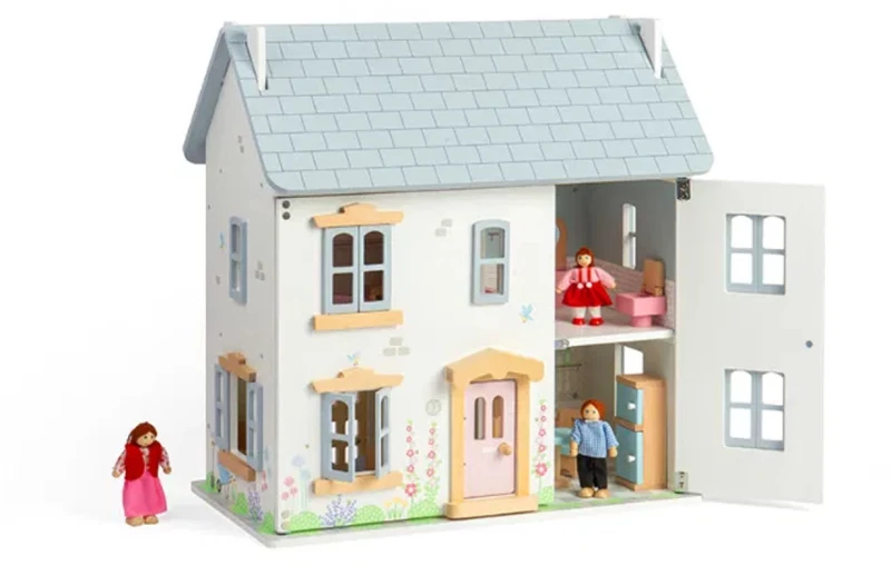 Εξοχικό κουκλόσπιτο ξύλινο - Bigjigs Toys