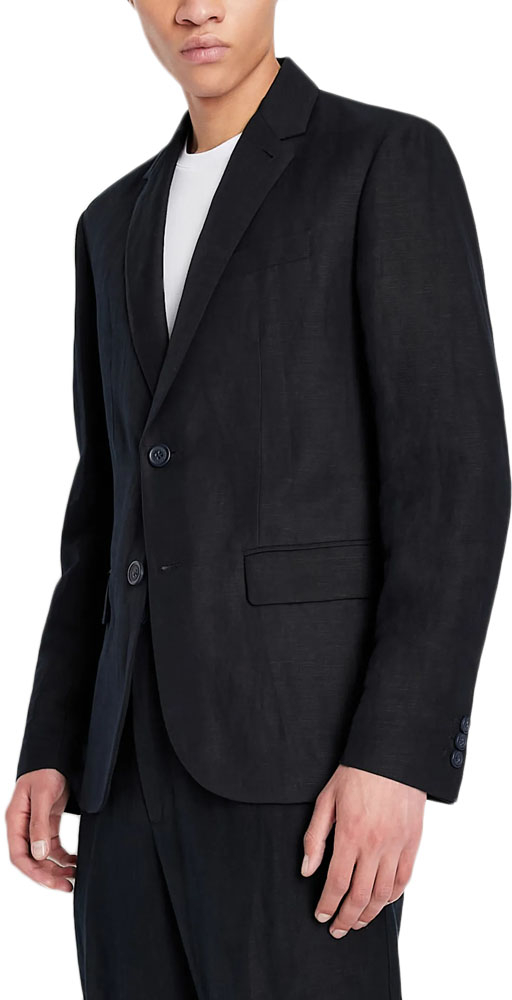 ARMANI EXCHANGE SINGLE BREASTED BLAZER MEN ARMANI EXCHANGE ΜΠΛΕ (8NZG15-ZNFNZ-1583)