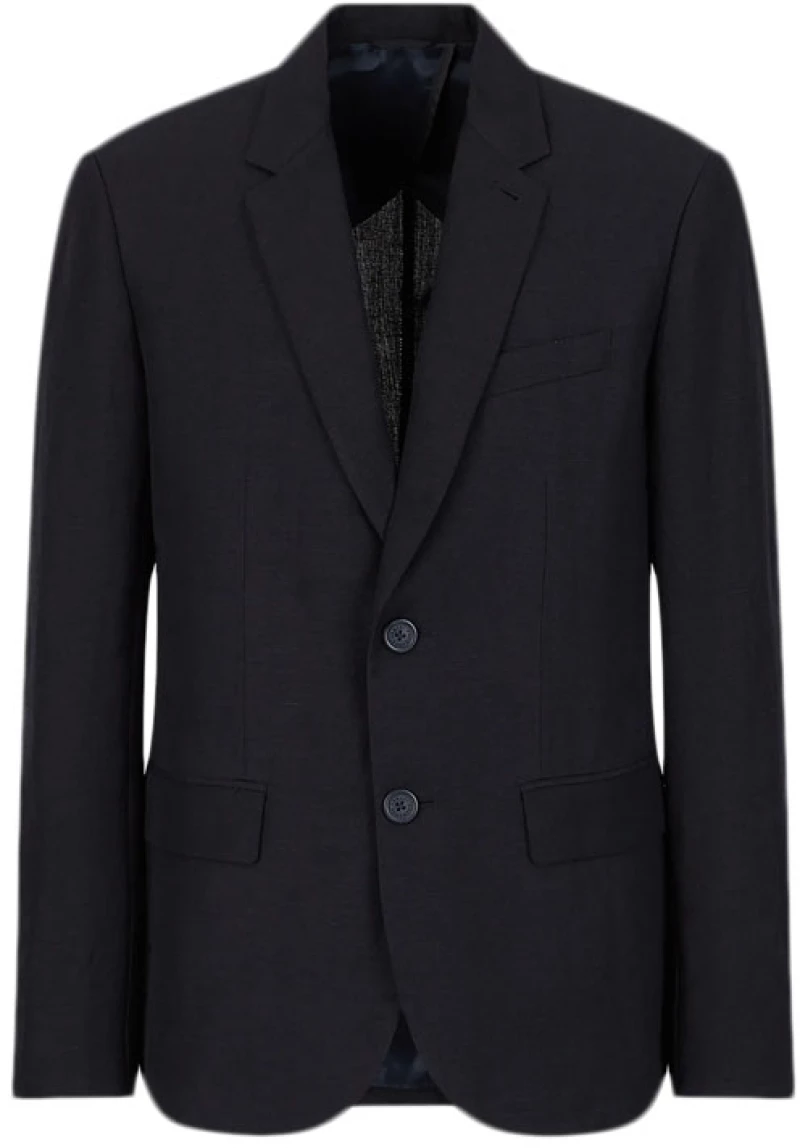 ARMANI EXCHANGE SINGLE BREASTED BLAZER MEN ARMANI EXCHANGE ΜΠΛΕ (8NZG15-ZNFNZ-1583)