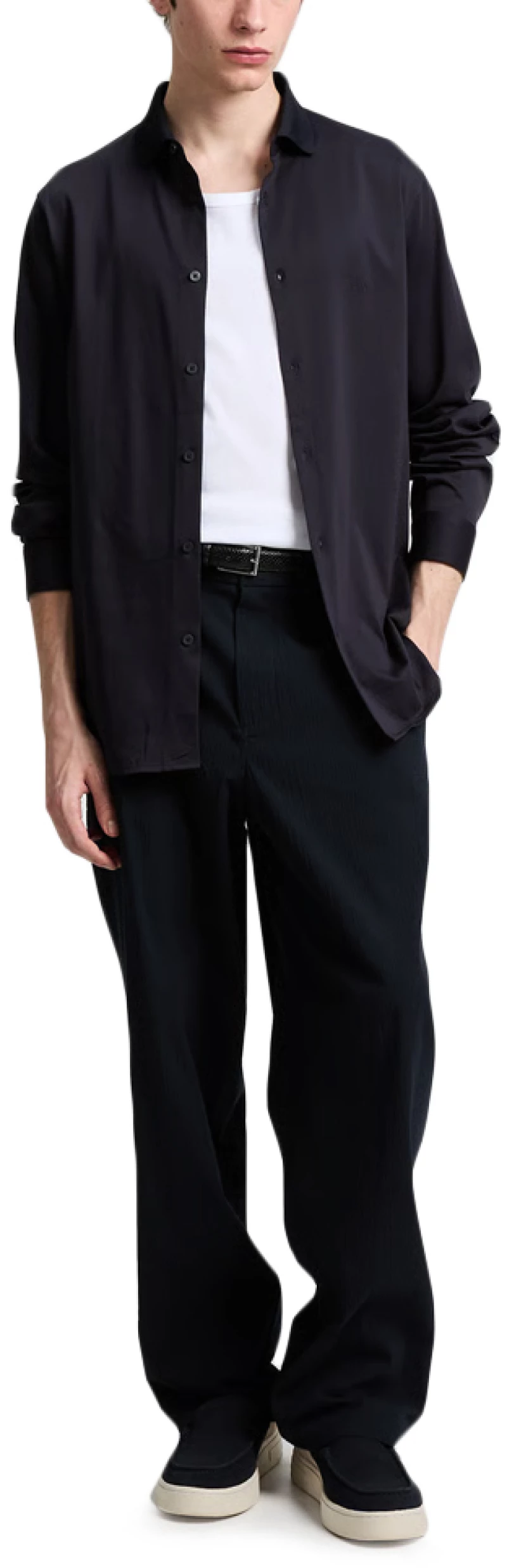 ARMANI EXCHANGE SHIRT MEN ARMANI EXCHANGE ΜΠΛΕ (XM000497-AF103642-UB101)