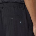 SCOTCH n SODA PLEATED RELAXED STRAIGHT FIT JOGGERS MEN SCOTCH & SODA ΜΑΥΡΟ (179986-001)