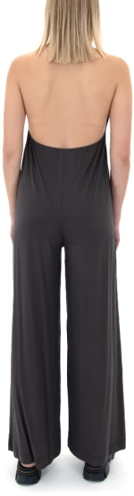 FOUR MINDS OFF SHOULDER OPEN BACK JUMPSUIT WOMEN FOUR MINDS X BLACK & BLACK ΓΚΡΙ (S25BF744-DARK-GREY)
