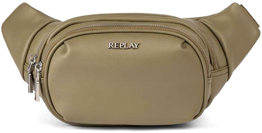 REPLAY WAISTBAG WOMEN REPLAY ΧΑΚΙ (FW3730.000.A0500D-0844)