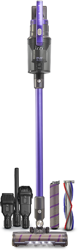 Izzy IZ-4008 Ηλεκτρική Σκούπα Stick & Χειρός 29.6V BLDC