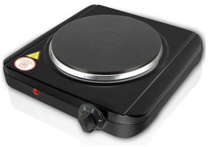 IdeaKitchen YQ-150A Εστία Εμαγιέ Μονή Μαύρη