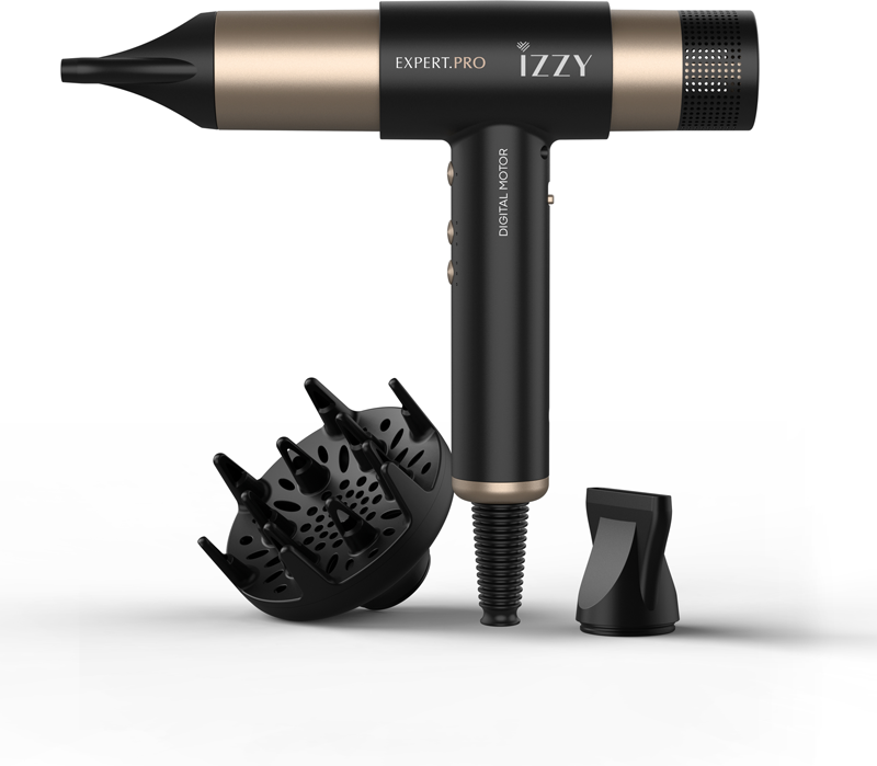 IZZY IZ-7213 EXPERT.PRO Επαγγελματικό Πιστολάκι Μαλλιών BLDC 2000W