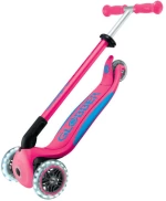 Πατίνι Globber Scooter Αναδιπλούμενο Elite Lights Fuschia (439-610-3)