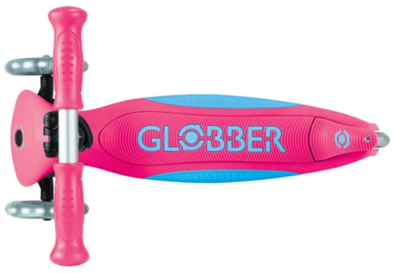 Πατίνι Globber Scooter Αναδιπλούμενο Elite Lights Fuschia (439-610-3)