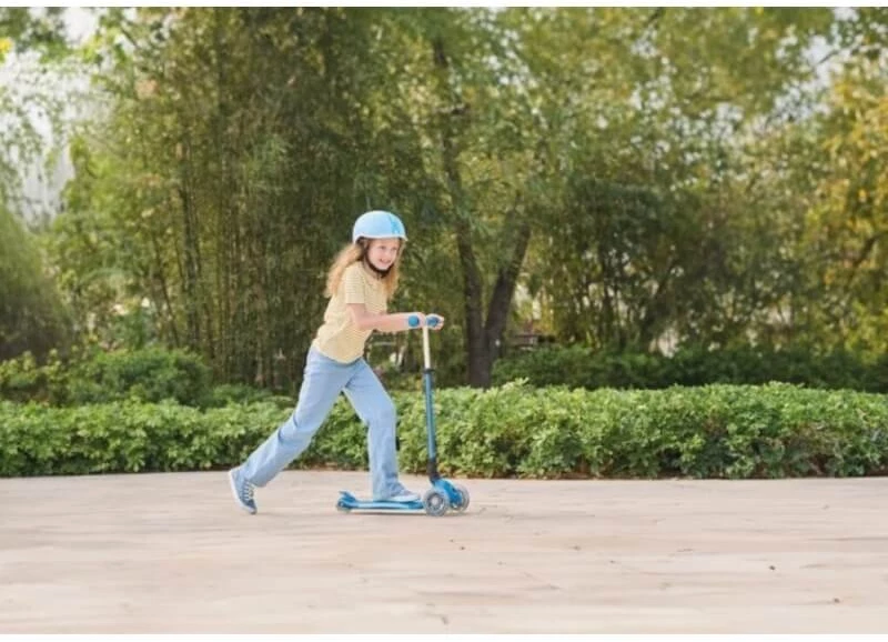 Πατίνι Globber Scooter Αναδιπλούμενο Elite Lights Fuschia (439-610-3)