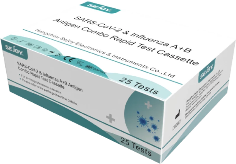 Sejoy SARS-CoV-2 & Influenza A+B Antigen Combo Rapid Test Συνδυαστικό ...