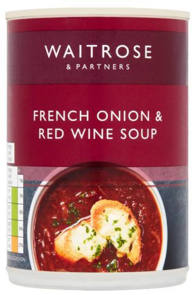 Έτοιμη Σούπα Waitrose French Onion and Red Wine Soup 400g