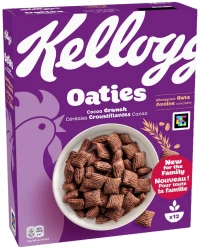 Δημητριακά Kellogs Oaties Cocoa Crunch