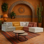 LIBERTA MEXICO ΣΚΑΜΠΟ BEIGE 101x87x40