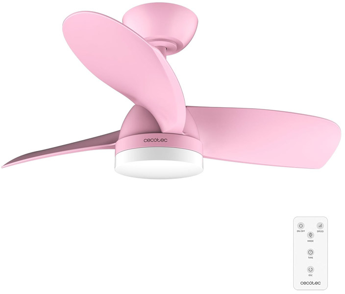 Ανεμιστήρας Οροφής με Φως 35 W EnergySilence Aero 3050 Pink Cecotec CEC-08468