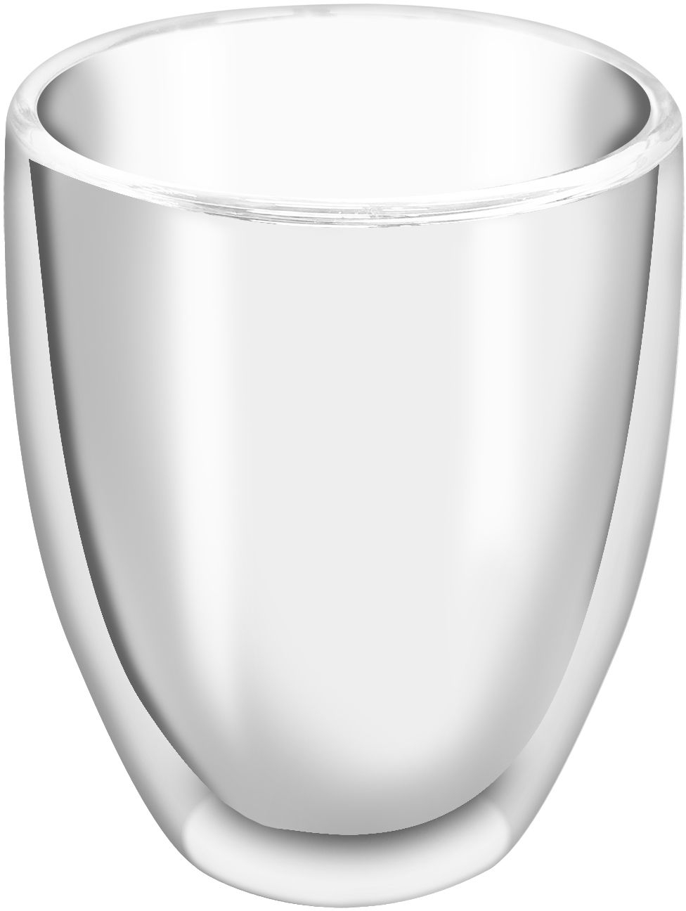 Κούπα Διπλό Γυαλί Borosilicate 12x8cm  350ml Homie 1002180