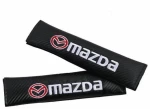 Μαξιλαράκια Ζώνης Αυτοκινήτου Carbon 23x6cm 2τμχ MAZDA HW-0196MA