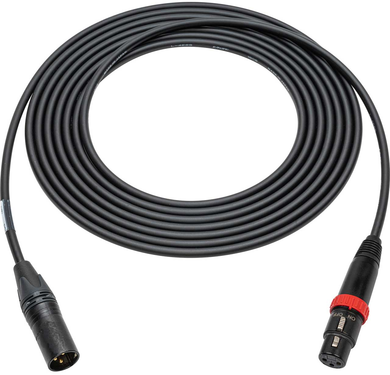 Καλώδιο Μικροφώνου 3-Pin XLR Male Σε 3-Pin XLR Female On/Off Μήκος 5 m