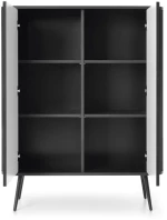 Μπουφές Zova Ανθρακί 103x129x39cm