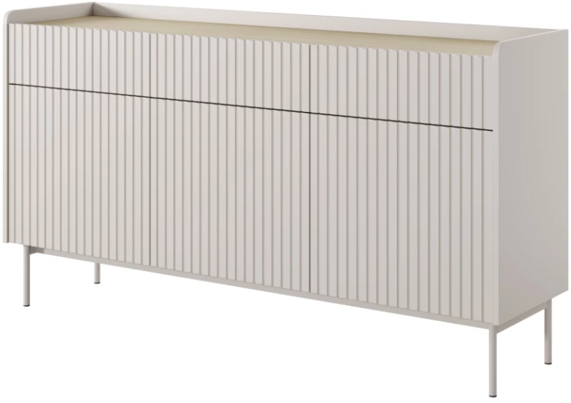 Μπουφές Level Μπεζ 153x82x38cm