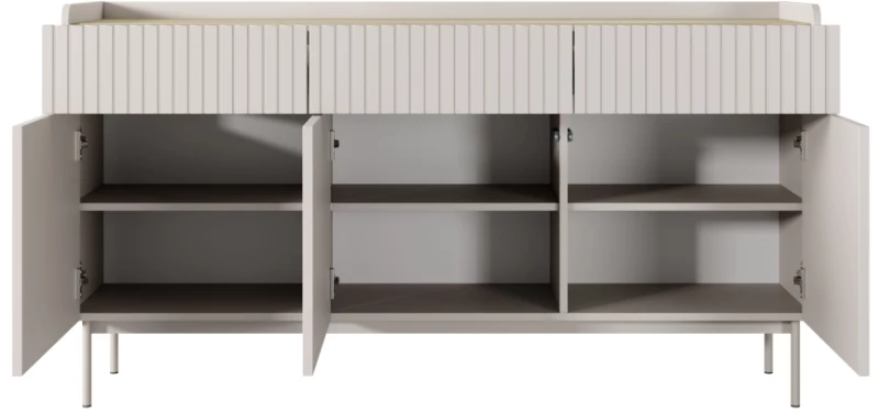Μπουφές Level Μπεζ 153x82x38cm