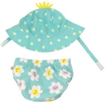 Zoocchini Σετ Μαγιό και Καπέλο UPF50  Daisy - 12-24m ZOO12016L Κορίτσι
