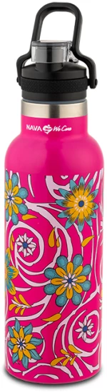NAVA Θερμός Μπουκάλι Ανοξείδωτο "We Care" Ρόζ 500ml 10-016-020