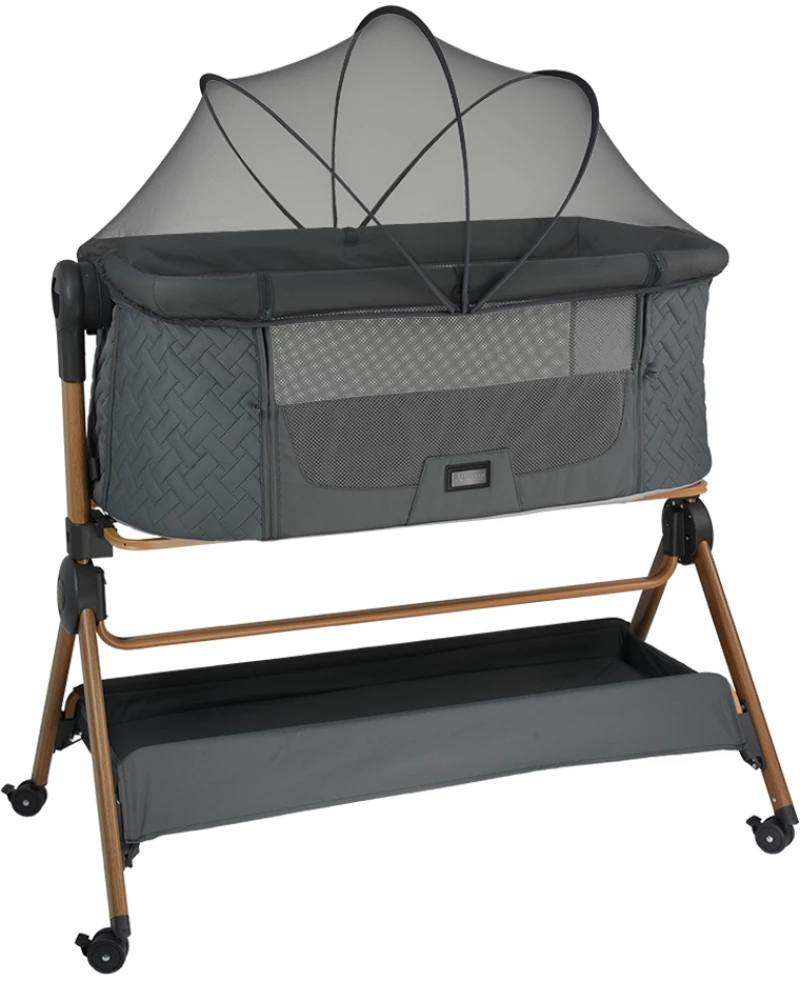 Bebe stars Λίκνο Serenity 2 in 1 Smoked Grey 846-186