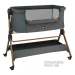 Bebe stars Λίκνο Serenity 2 in 1 Smoked Grey 846-186