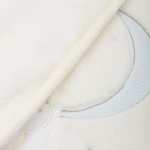 Bimbidreams Κουβέρτα Κούνιας Bunny Microline Σιέλ 110x140εκ. 85961013