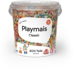 Playmais Basic Κάδος 600τεμ. Κατασκευές με σφουγγαράκια από καλαμπόκι PLM-160976.8