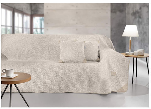 Ριχτάρι Καναπέ Lama Beige (Μονοθέσιο, Διθέσιο, Τριθέσιο, Τετραθέσιο)- Guy Laroche Διθέσιος 170Χ250