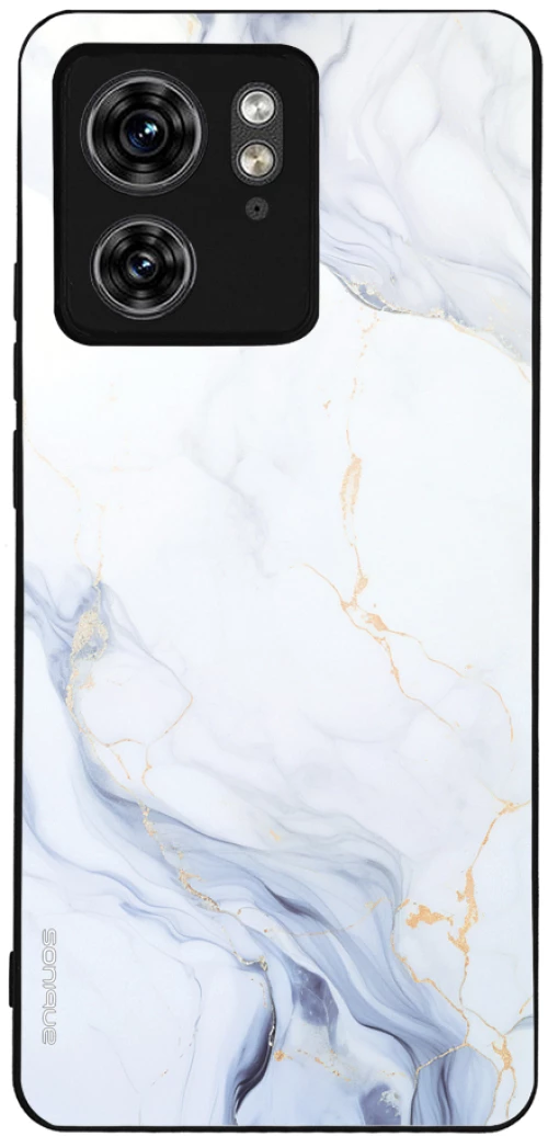 Θήκη Sonique Marble Series για Motorola Edge 40 5G Λευκό 02