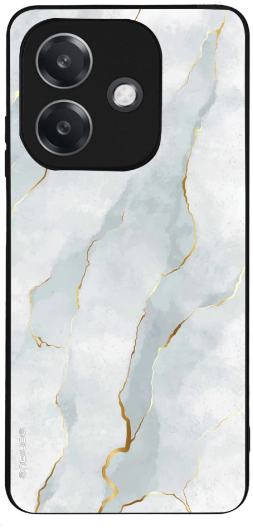 Θήκη Sonique Marble Series για Oppo A40 Λευκό 01