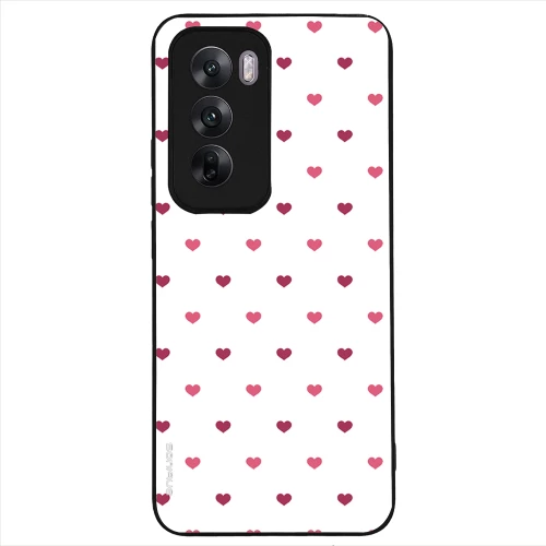 Θήκη Sonique Heart Series για Oppo Reno12 5G Λευκό 01