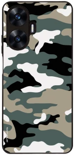 Θήκη Sonique Camouflage Army Series για Realme C55 Χακί