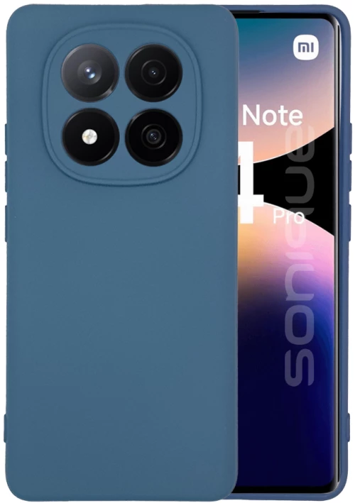 Θήκη Σιλικόνης My Colors Sonique Xiaomi Redmi Note 14 Pro 5G / Poco X7 5G Μπλε Σκούρο