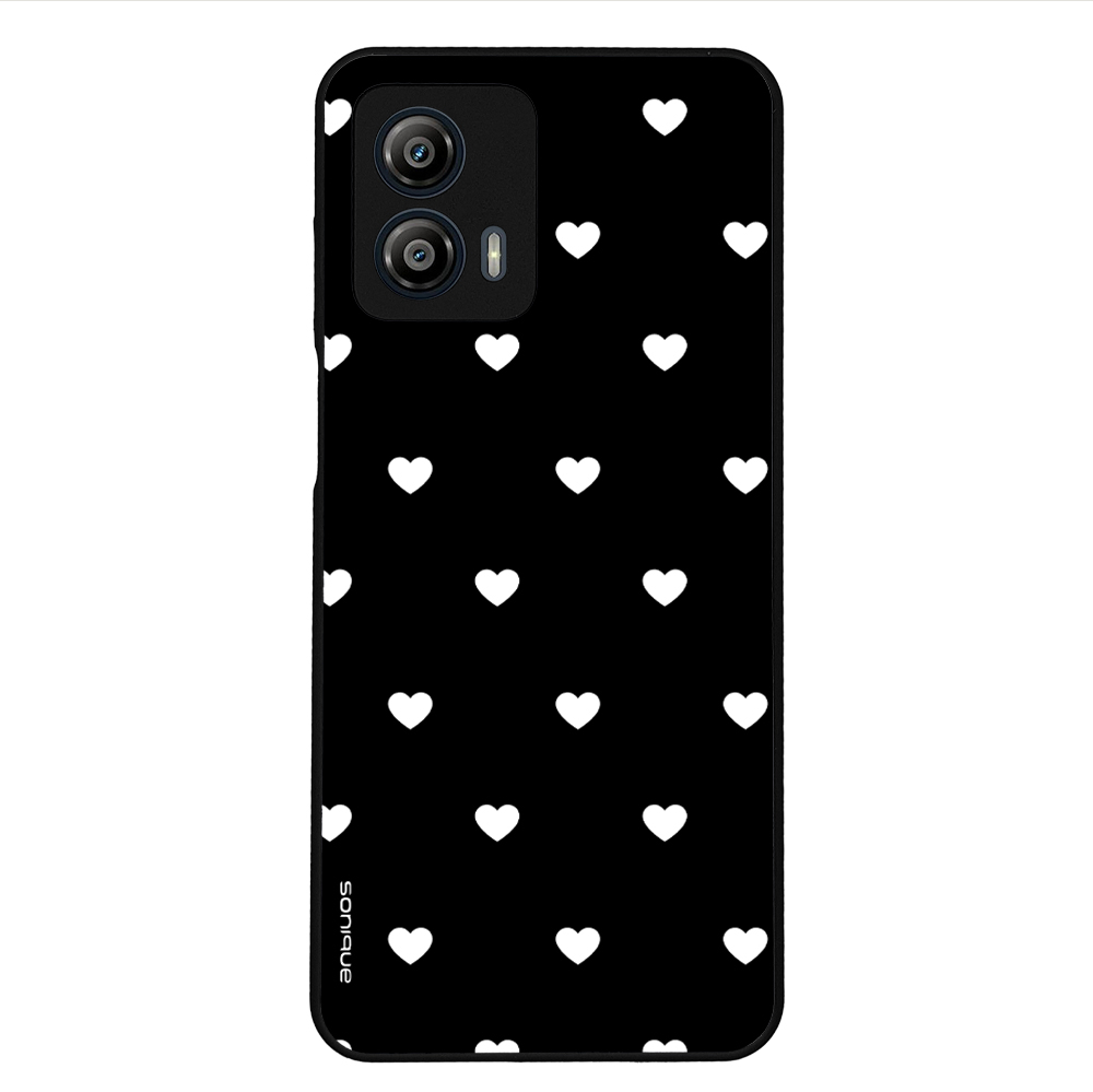 Θήκη Sonique Heart Series για Motorola Moto G53 5G Μαύρο 02