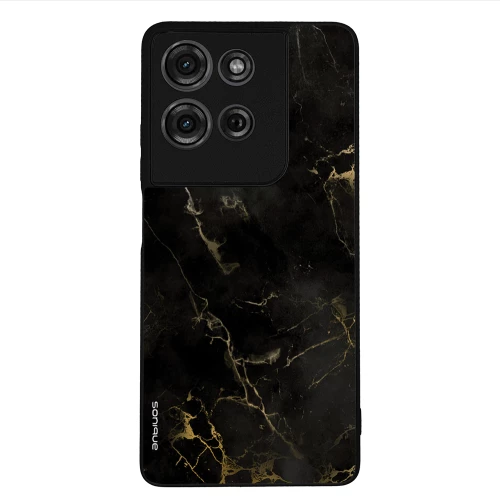 Θήκη Sonique Marble Series για Motorola Moto G75 5G Μαύρο 01